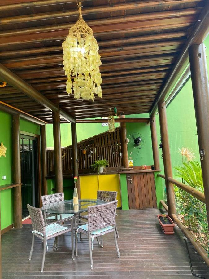 Bungalow frente a Praia Itacimirim Esterno foto